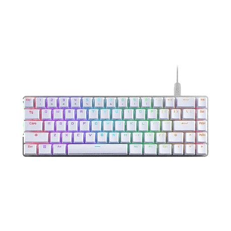 ROG Falchion ACE – Clavier Gaming Mécanique Filaire – Blanc – Format 65%